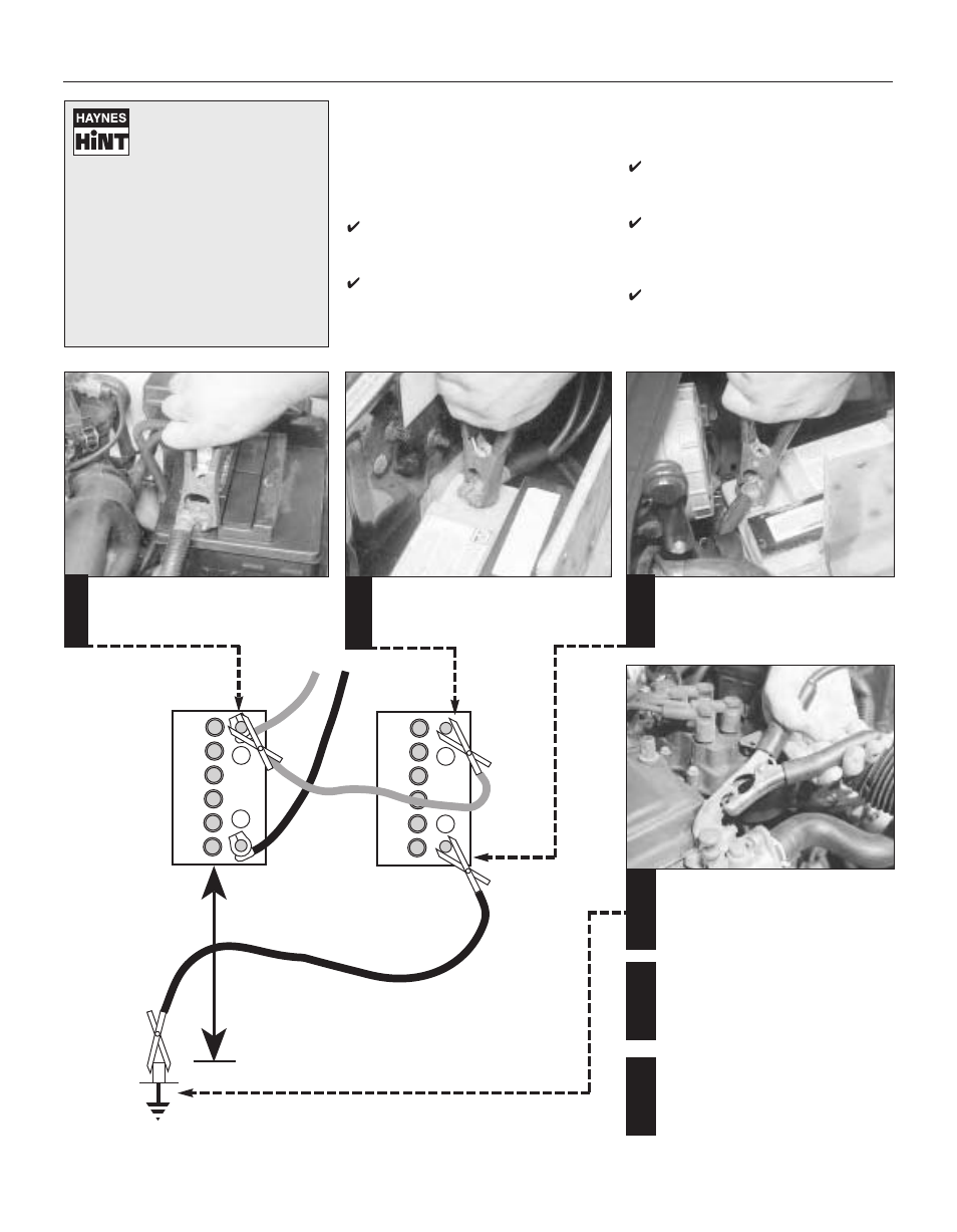 Roadside repairs, Booster battery (jump) starting, Jump starting | FIAT Uno 45 User Manual | Page 7 / 303