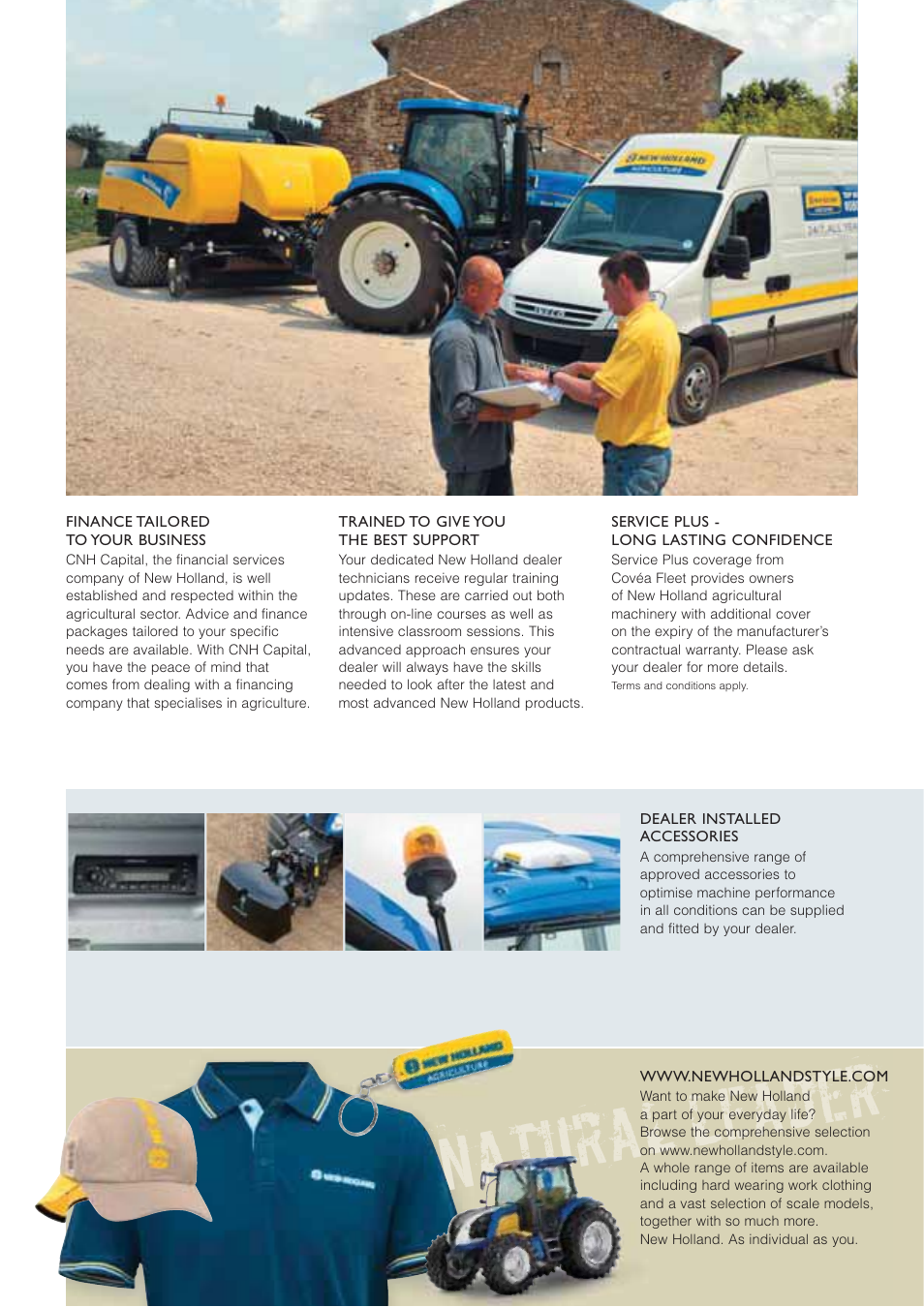 Natural leader | FIAT NEW HOLLAND T8.33O User Manual | Page 23 / 26