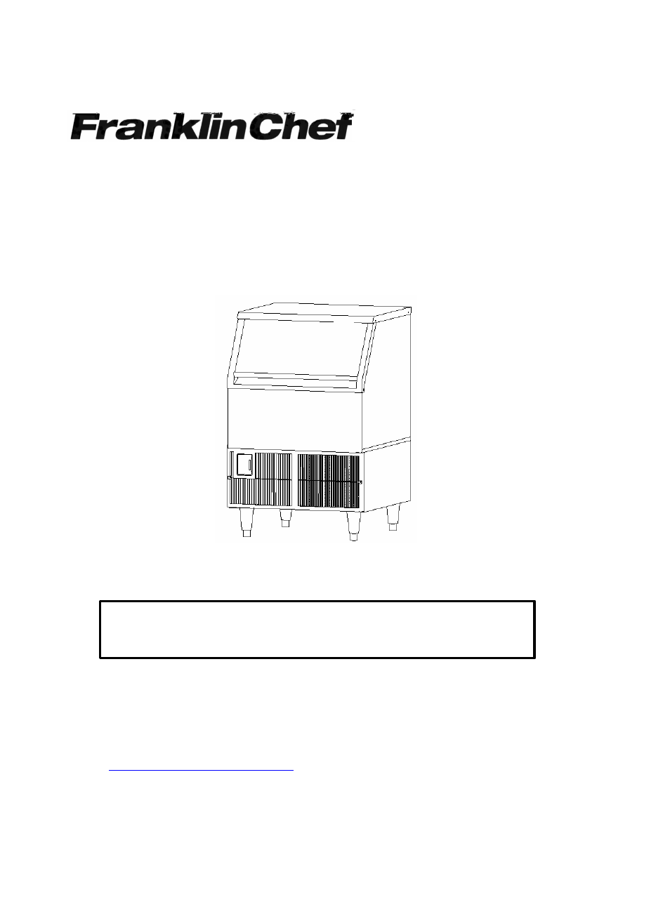 Franklin Industries, L.L.C. FIM200 User Manual | 24 pages