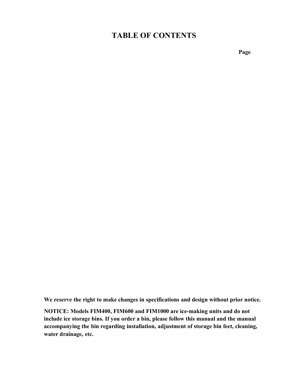 Franklin Industries, L.L.C. FIM400 User Manual | Page 2 / 72