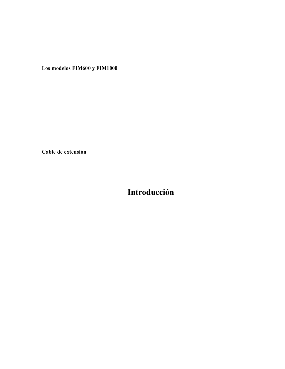 Introducción | Franklin Industries, L.L.C. FIM400 User Manual | Page 28 / 72