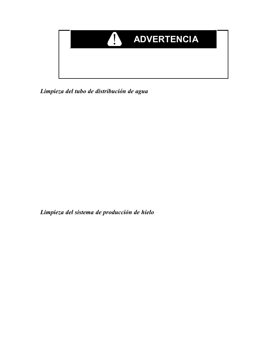 Advertencia | Franklin Industries, L.L.C. FIM400 User Manual | Page 41 / 72