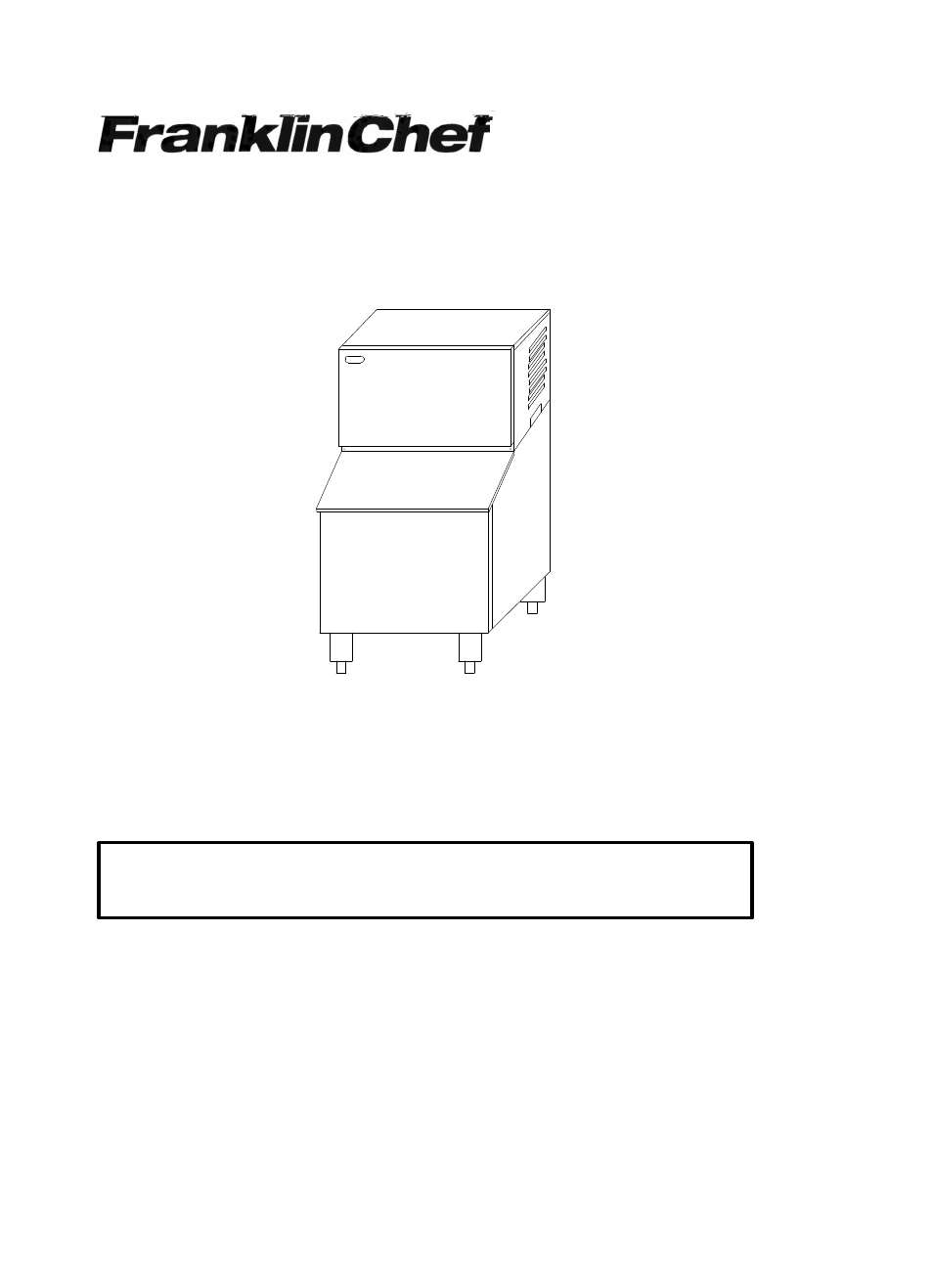 Franklin Industries, L.L.C. FIM400 4100 User Manual | 24 pages
