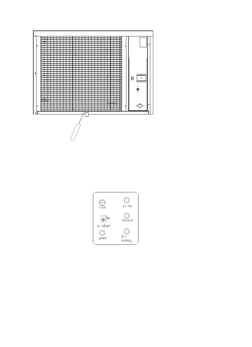 Control panel | Franklin Industries, L.L.C. FIM400 4100 User Manual | Page 19 / 24