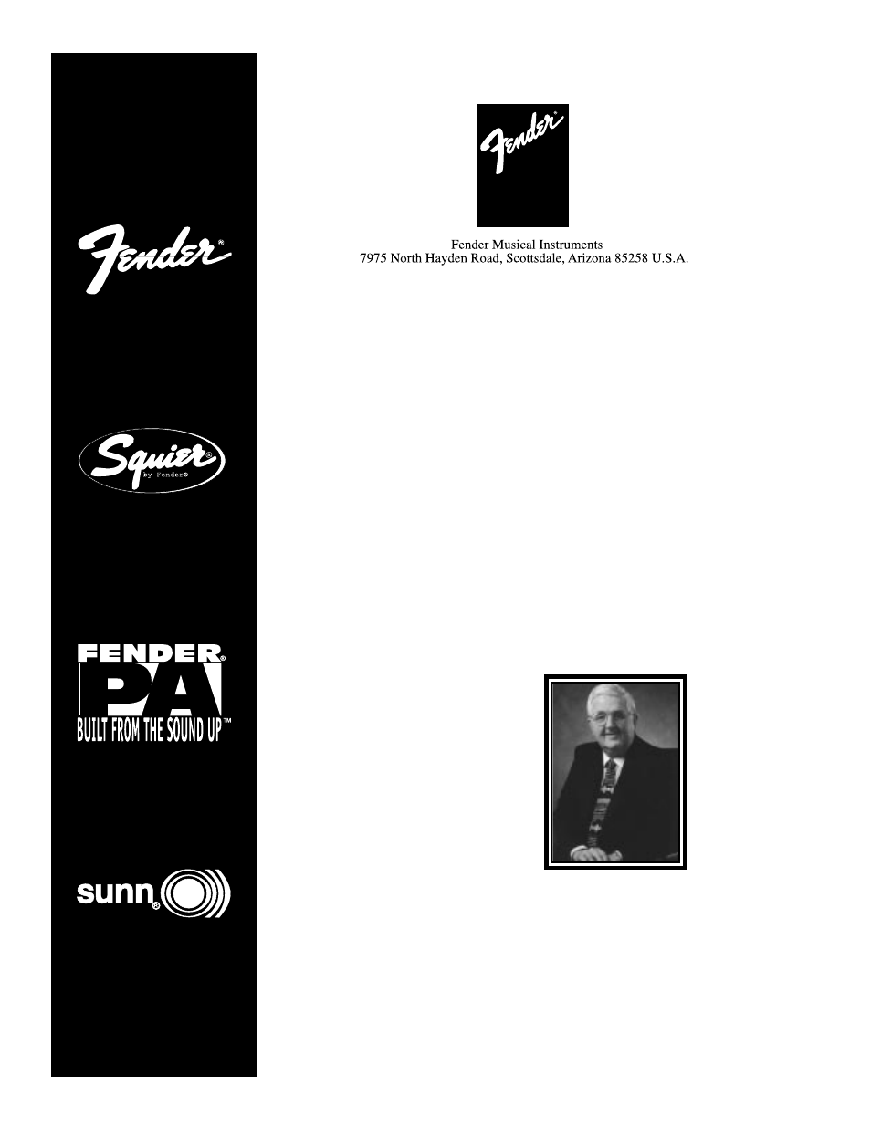 Bill schultz | Fender SFX Keyboard 200 Amplifier User Manual | Page 2 / 8