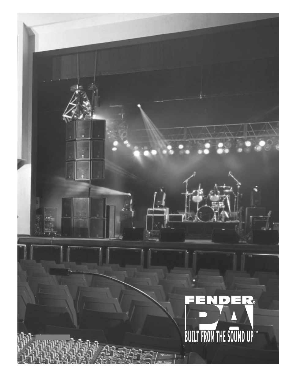 Fender PA 1272X User Manual | 6 pages