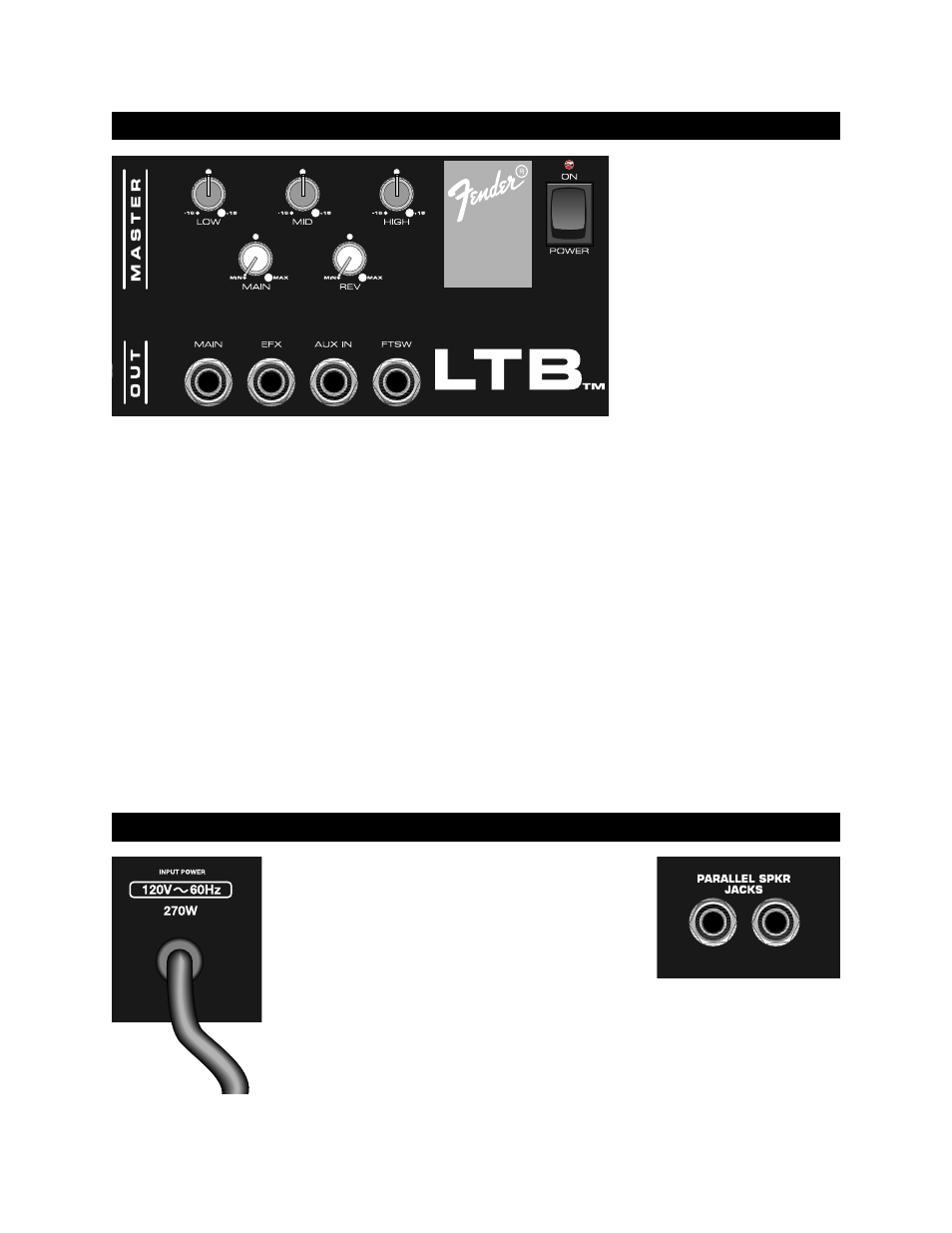 Fender LTB Portable Sound System User Manual | Page 5 / 11