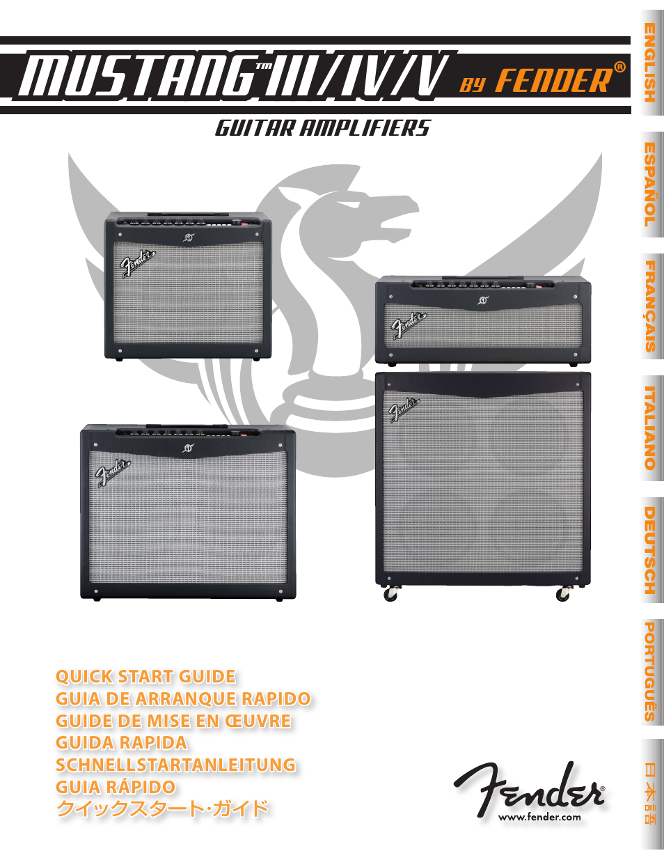 Fender Mustang V User Manual | 20 pages
