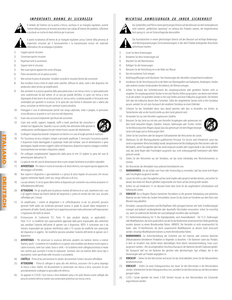 Fender Mustang V User Manual | Page 4 / 20