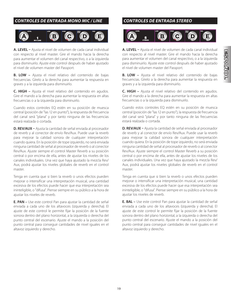Fender Passport Portable Sound Systems PD250 Plus User Manual | Page 19 / 76