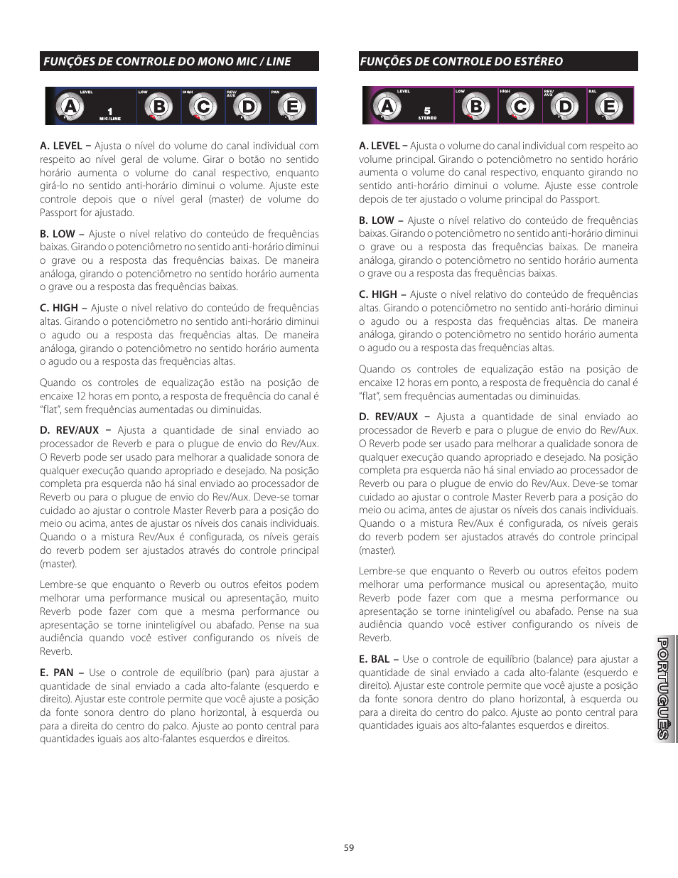 Fender Passport Portable Sound Systems PD250 Plus User Manual | Page 59 / 76