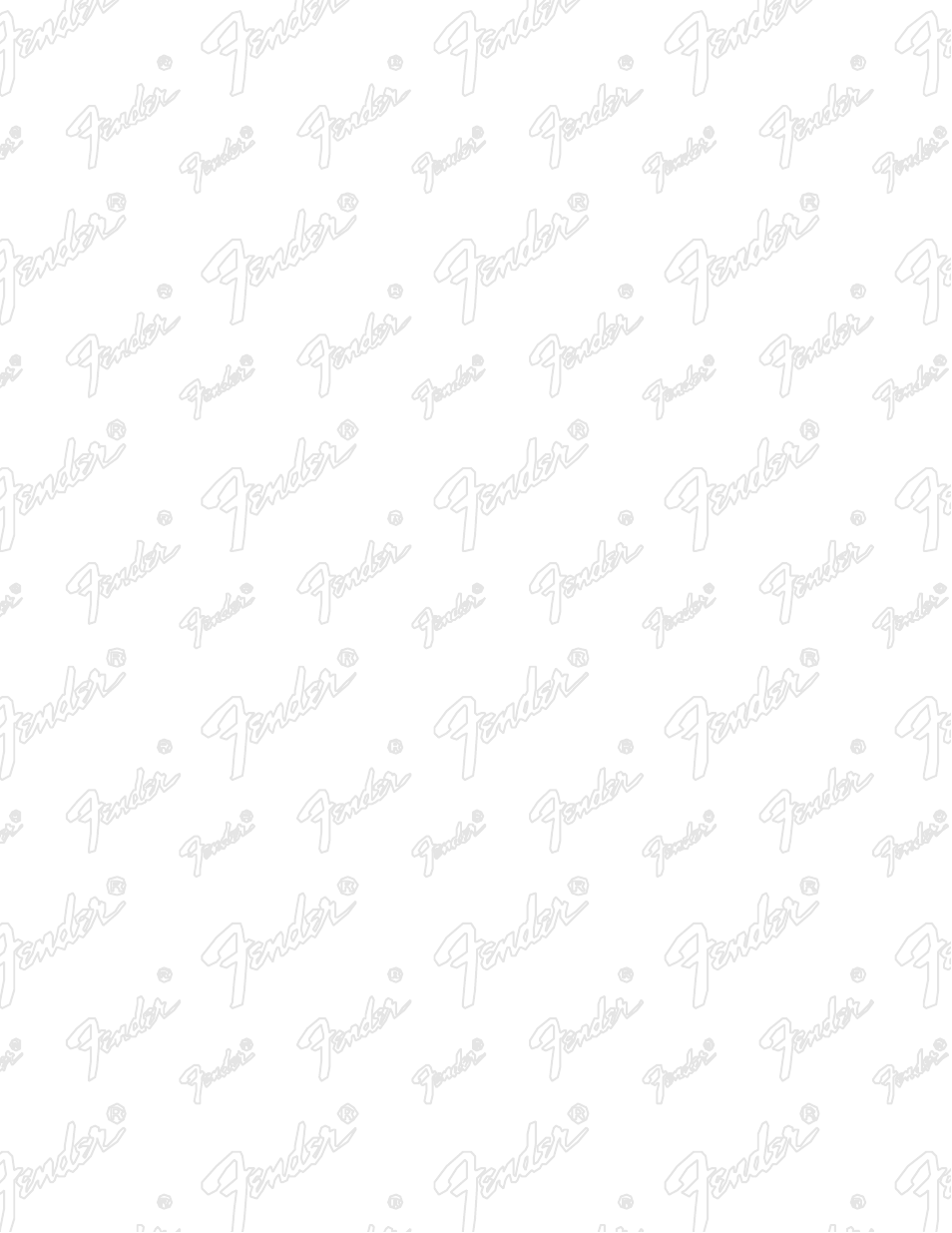 Fender 1000 Roc Pro User Manual | Page 16 / 16