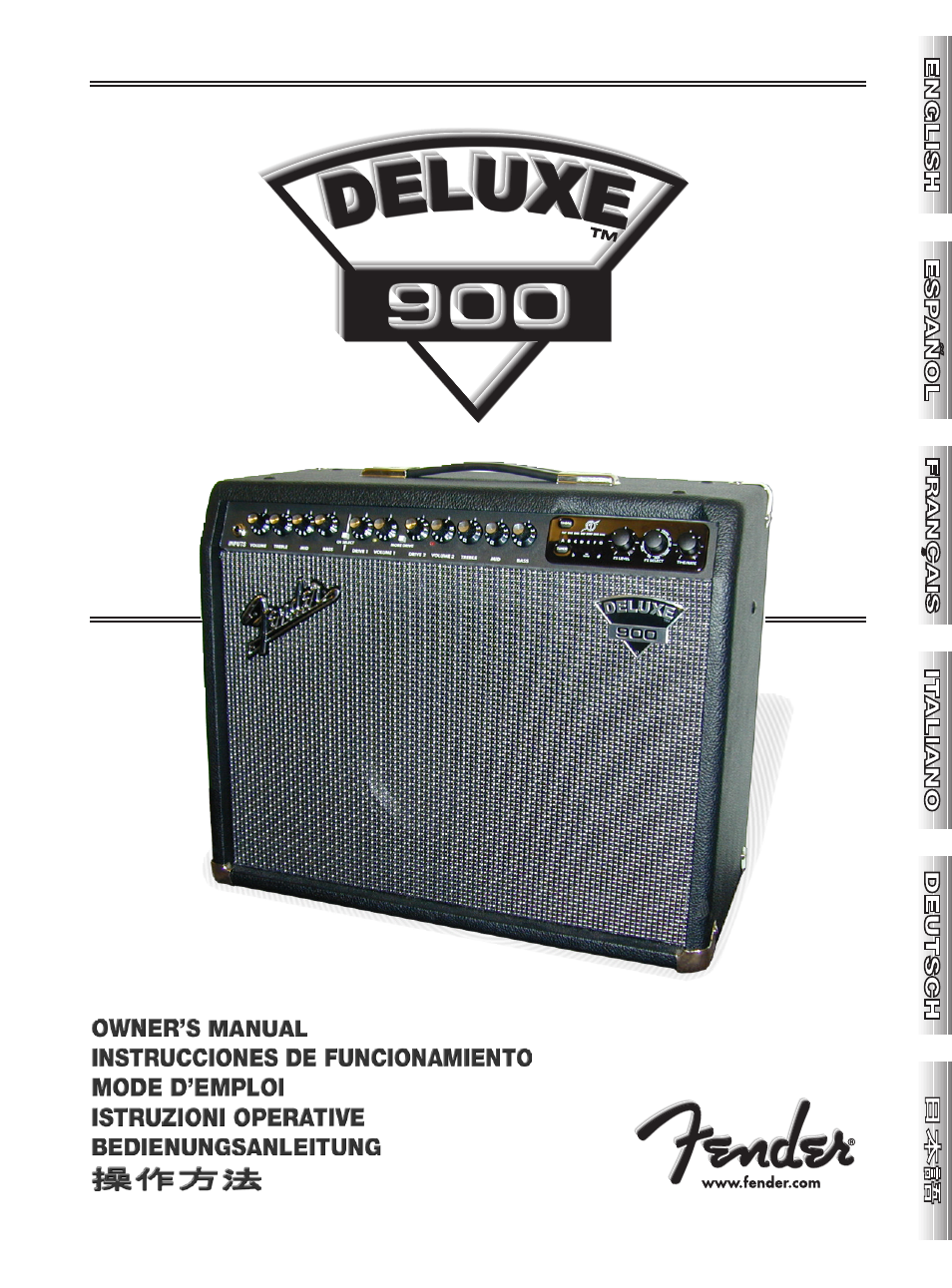 Fender Deluxe 900 User Manual | 20 pages