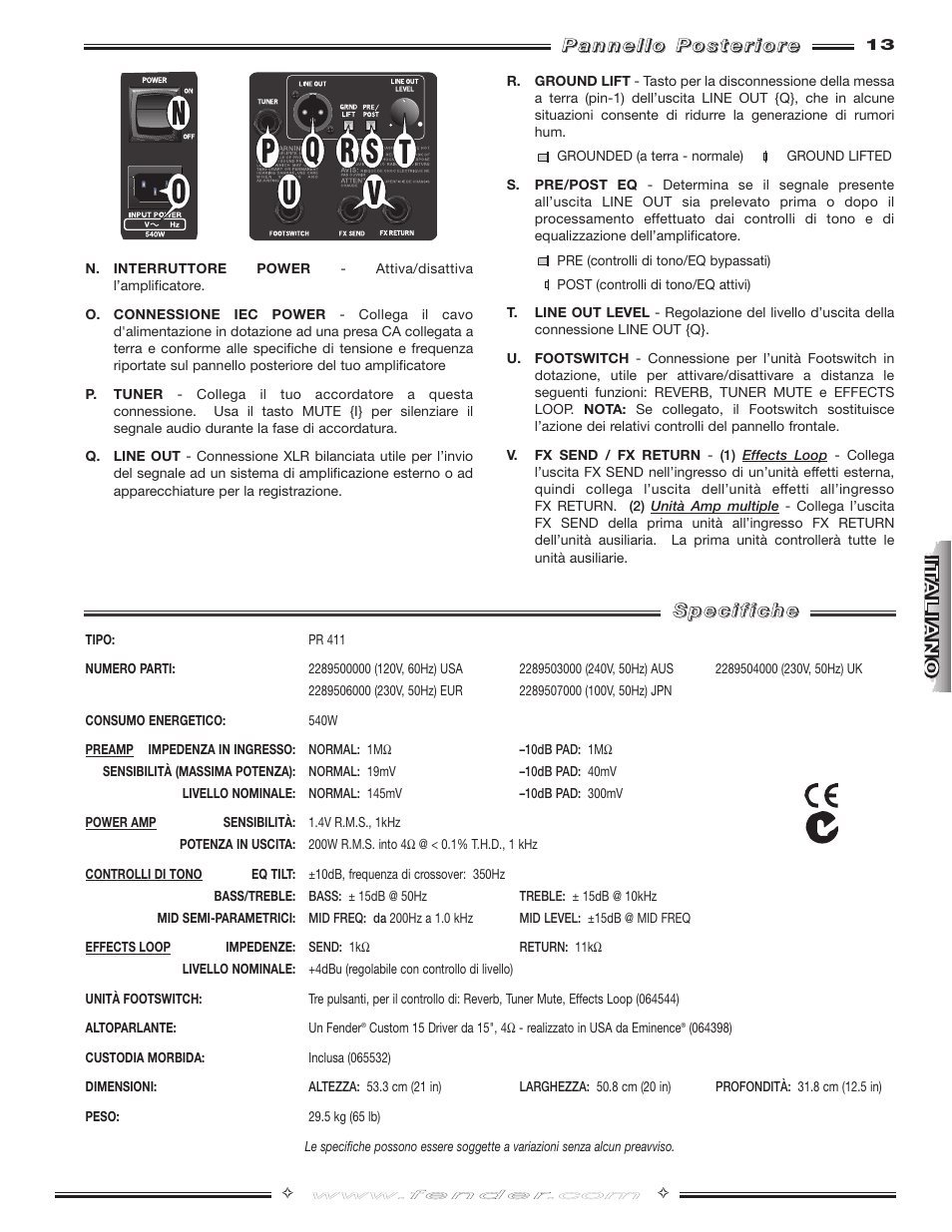 Fender Steel King User Manual | Page 13 / 20