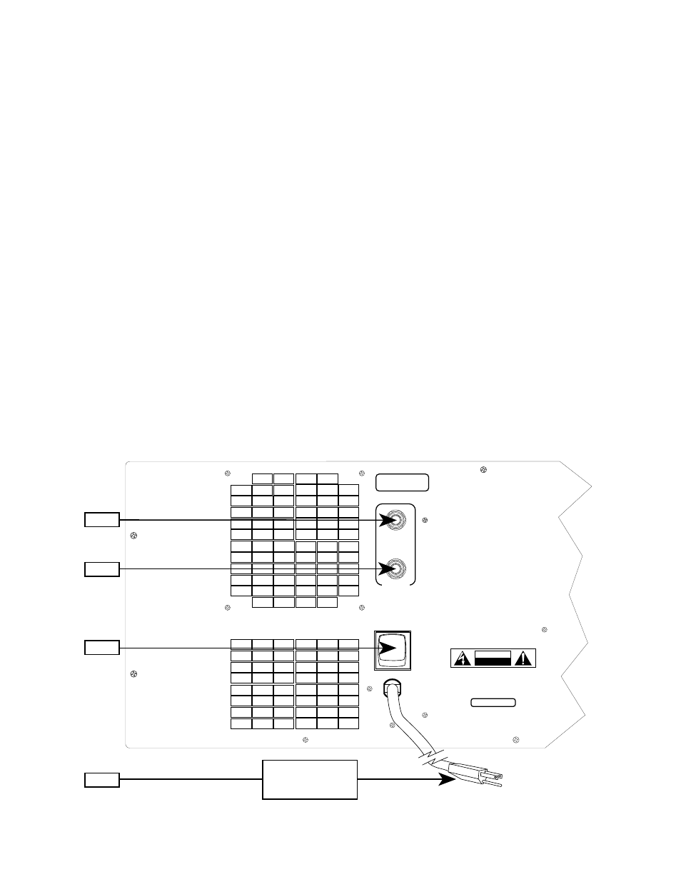 Sr6520pd, Rear panel | Fender SR-8520PD User Manual | Page 6 / 14