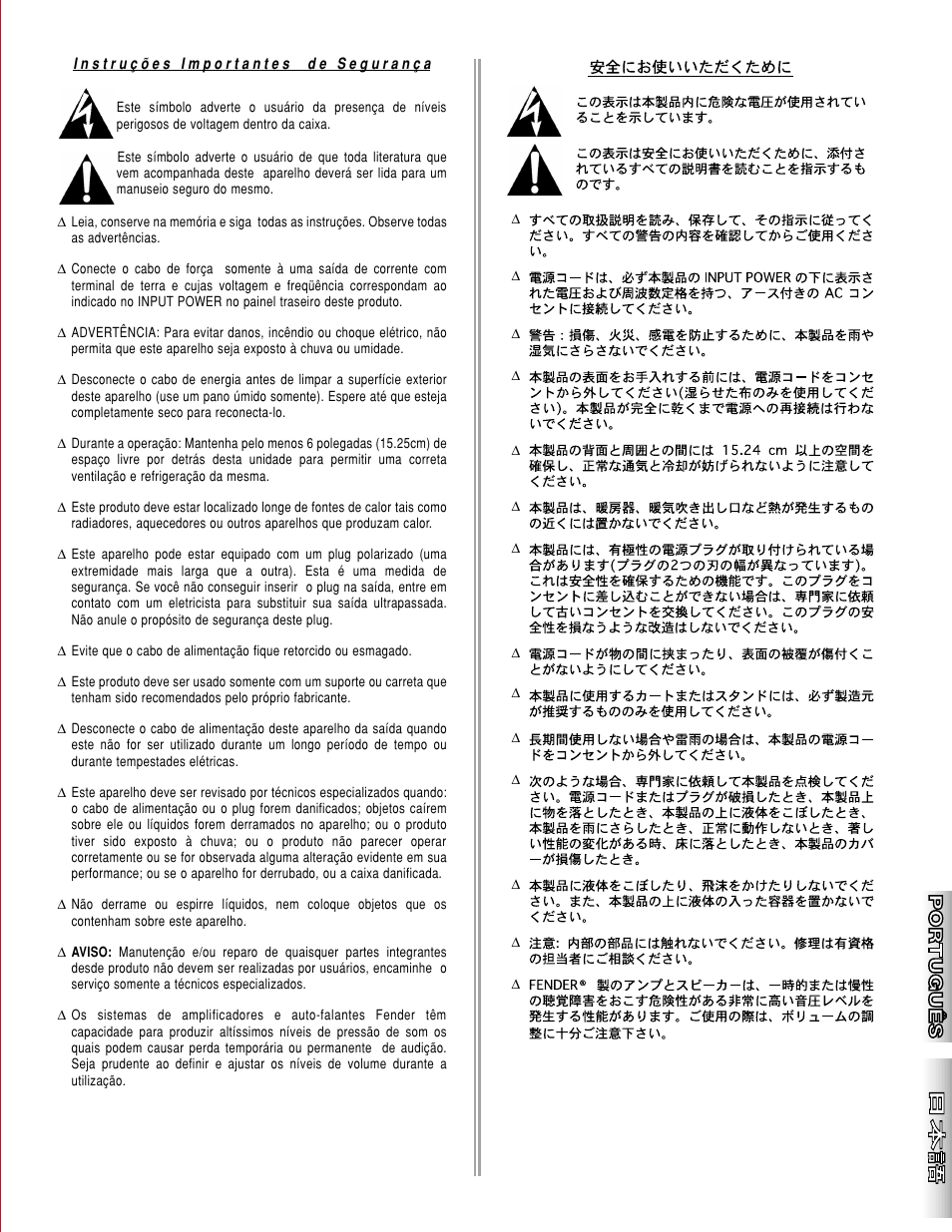 Fender FM 210R User Manual | Page 5 / 20