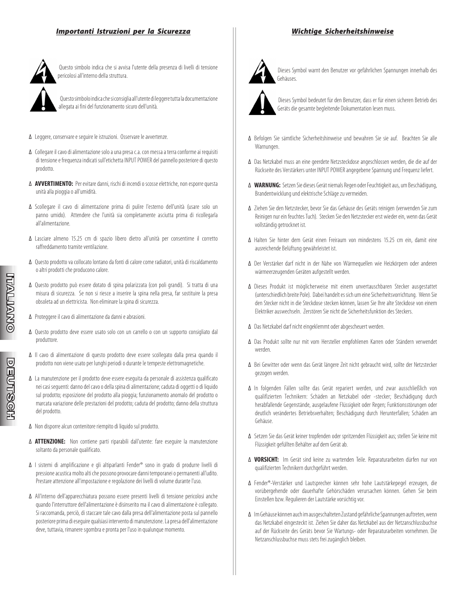 Fender Champion 600 User Manual | Page 4 / 20