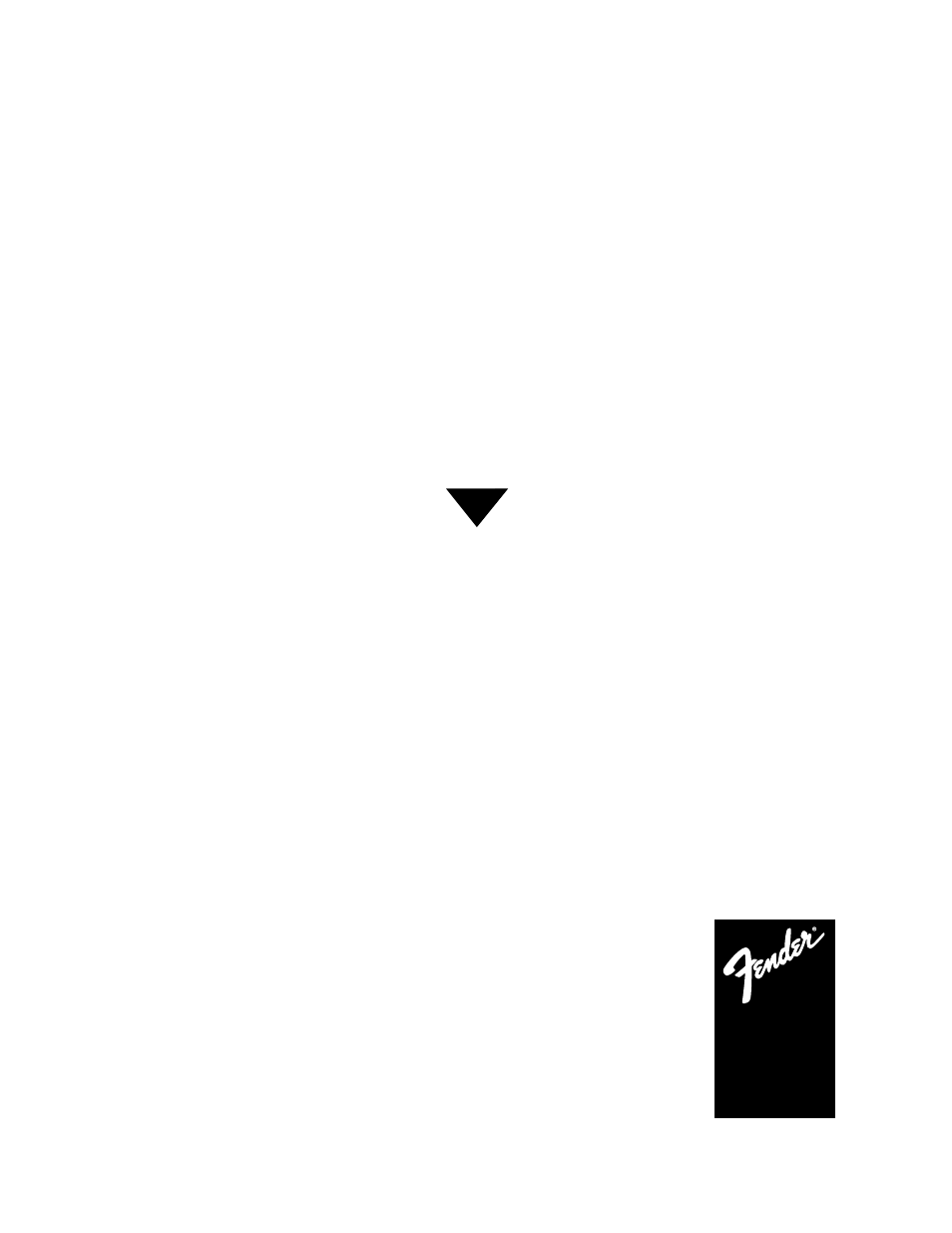 Fender 118S User Manual | 8 pages