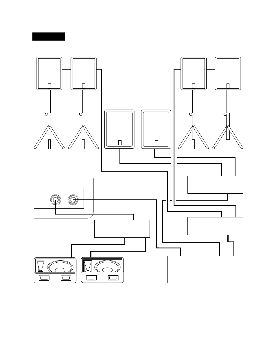 Unpowered mixer | Fender 118S User Manual | Page 7 / 8