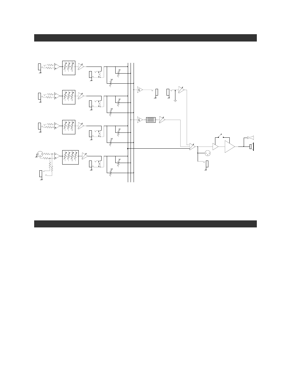 Kxr 200 block diagram troubleshooter‘s checklist, Service dealer | Fender KXR 200 User Manual | Page 6 / 7