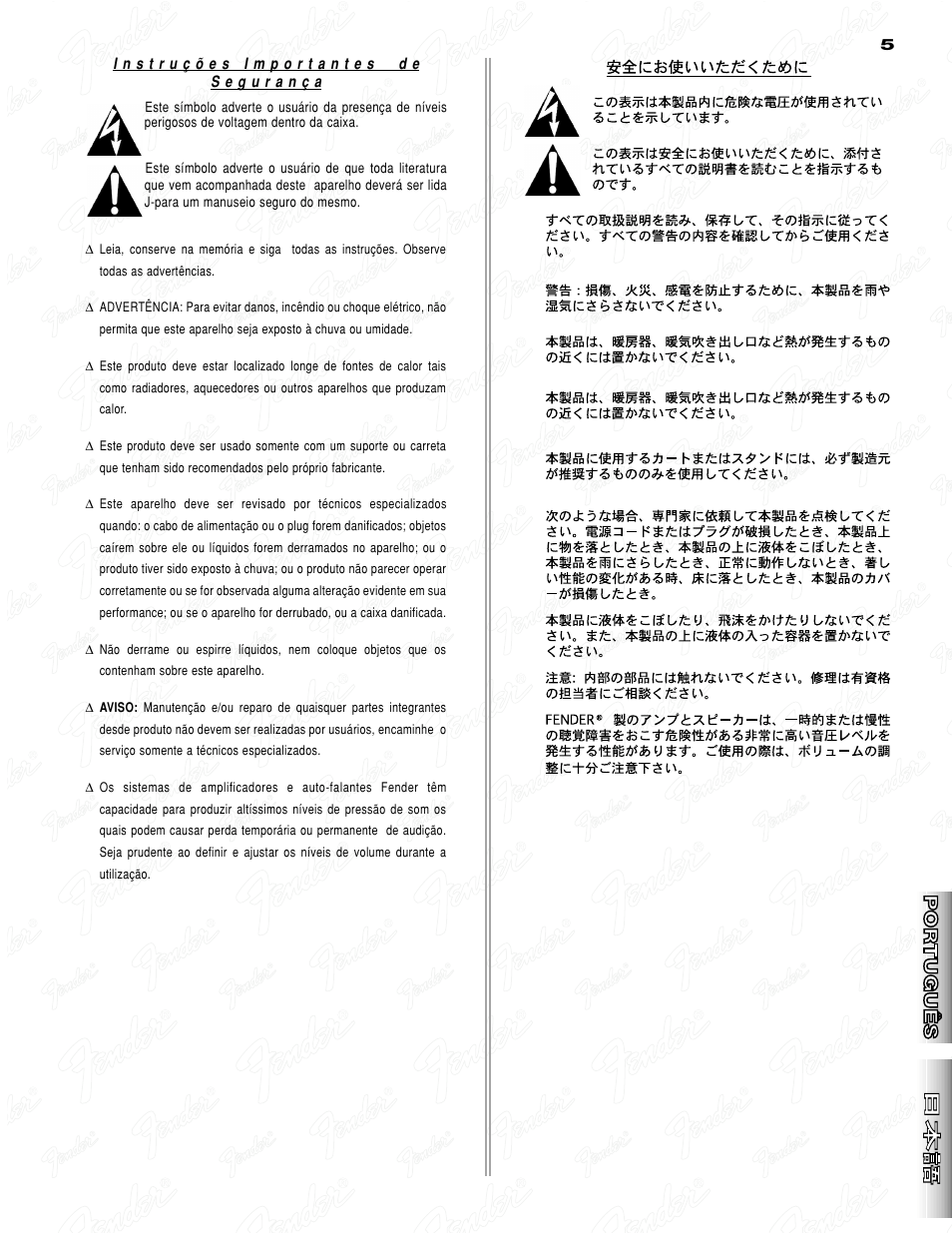 Fender Bassman 410 User Manual | Page 5 / 16