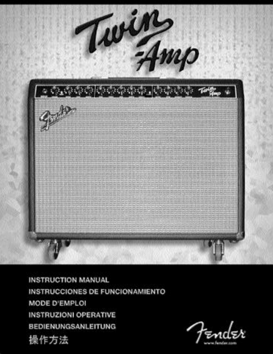 Fender Twin Amp User Manual | 28 pages