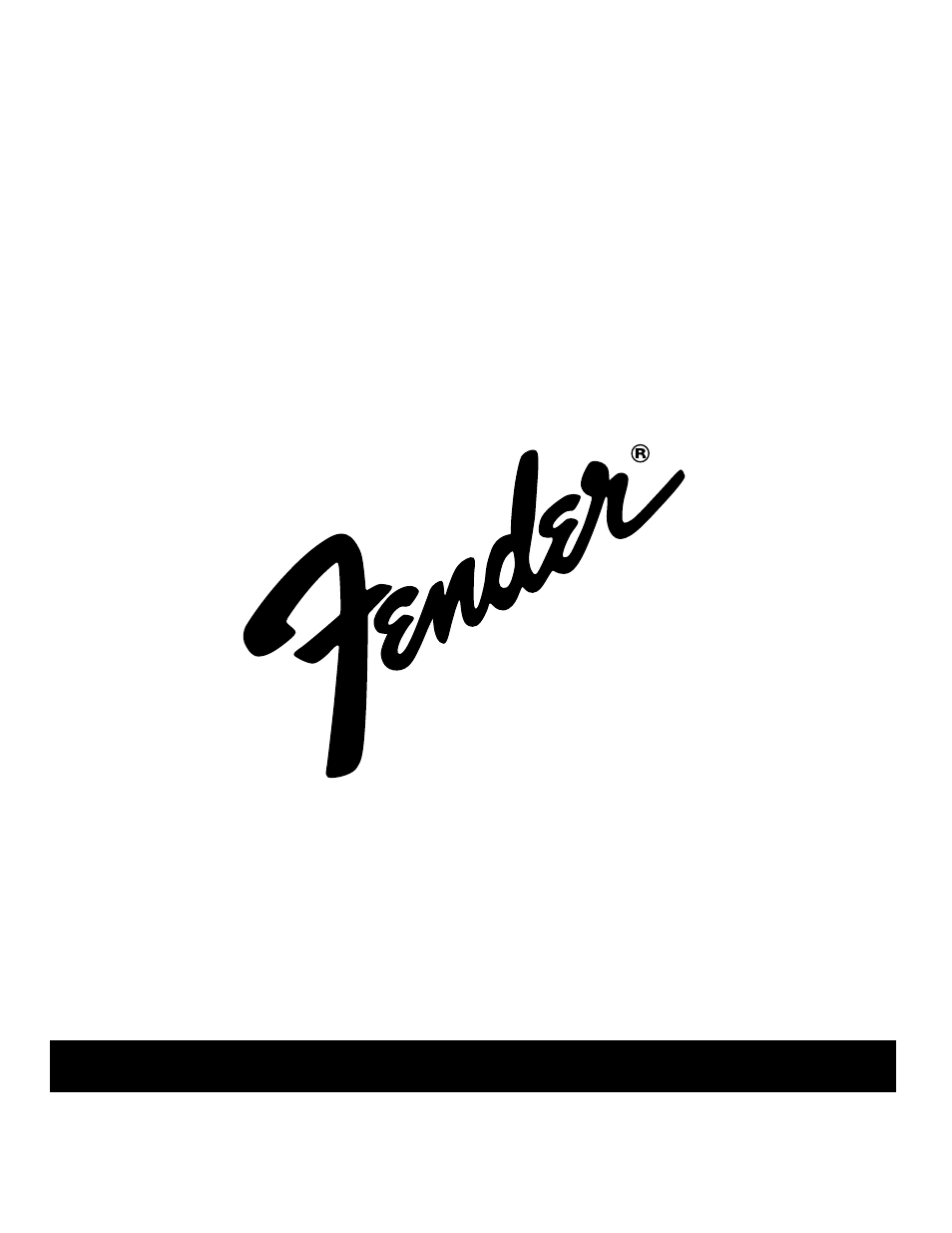 Fender Bronco Amp PR258 User Manual | 4 pages