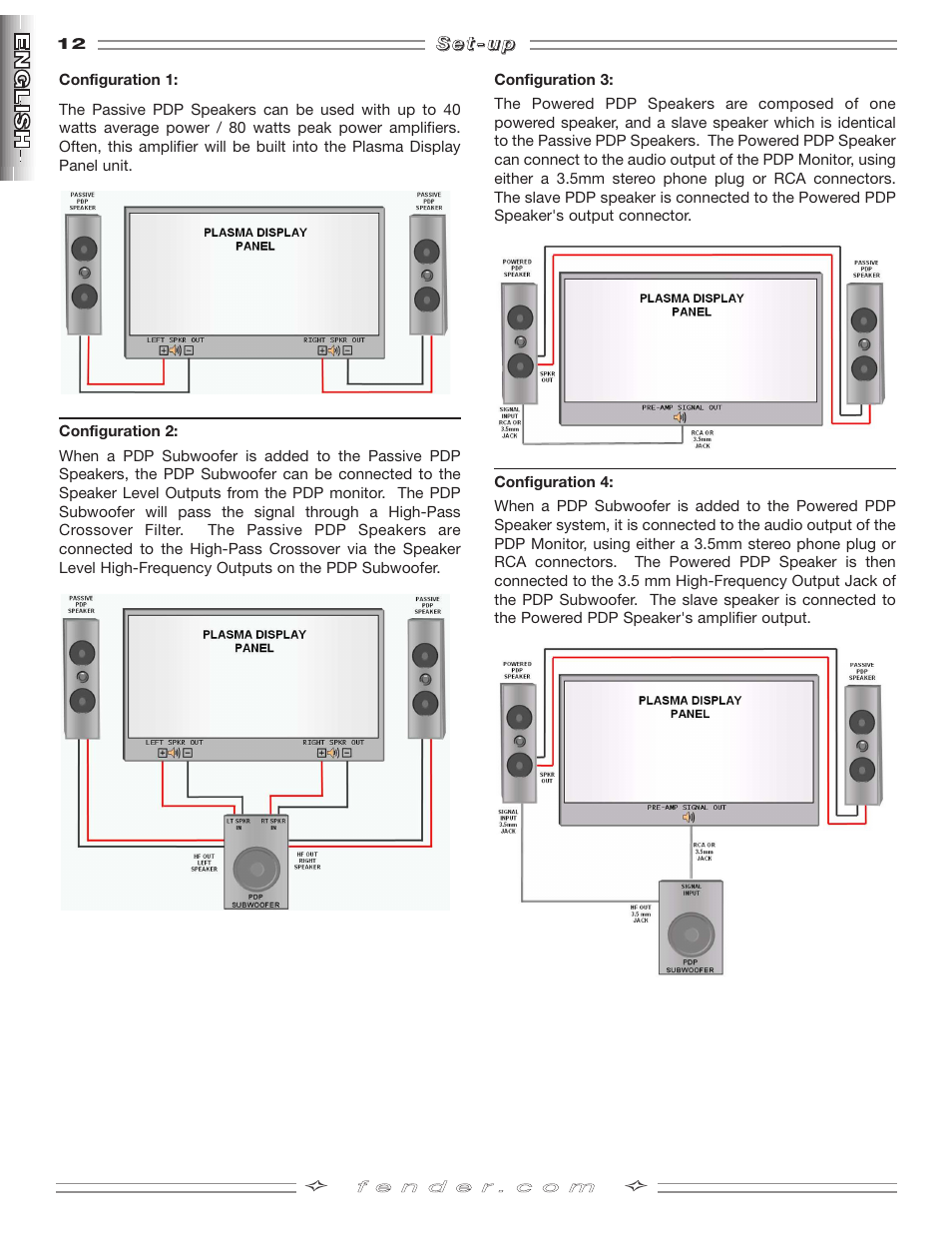 Fender PDP-S50 User Manual | Page 12 / 38