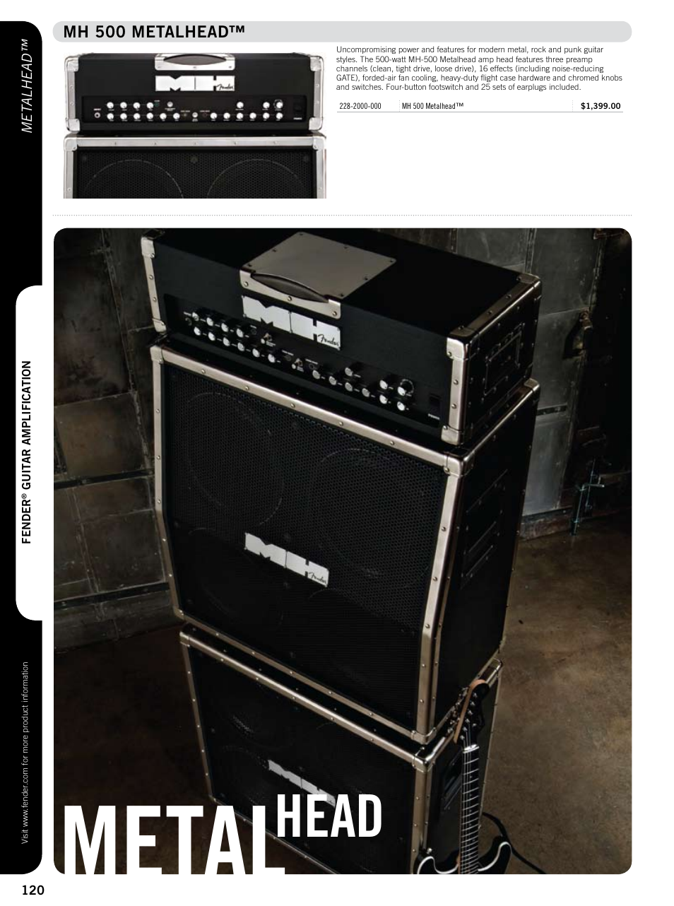 Metal, Head | Fender 57 deluxe User Manual | Page 13 / 22