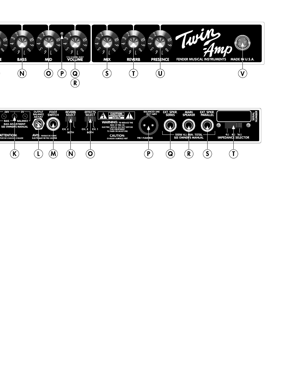 Fender Twin Amplifier User Manual | Page 5 / 8
