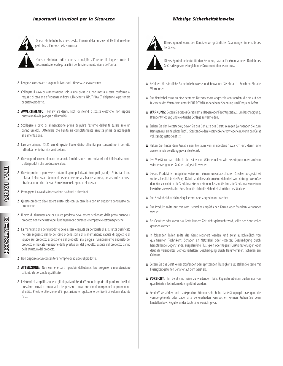Fender Princeton Reverb Amp User Manual | Page 4 / 28