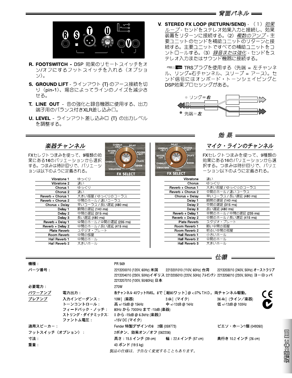 Fender Acoustasonic Junior DSP User Manual | Page 17 / 20