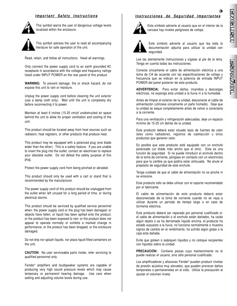 Fender 64 Vibroverb User Manual | Page 3 / 20