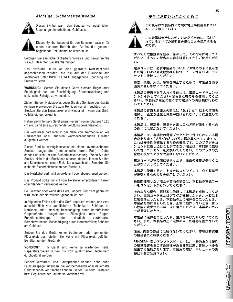 Fender 64 Vibroverb User Manual | Page 5 / 20