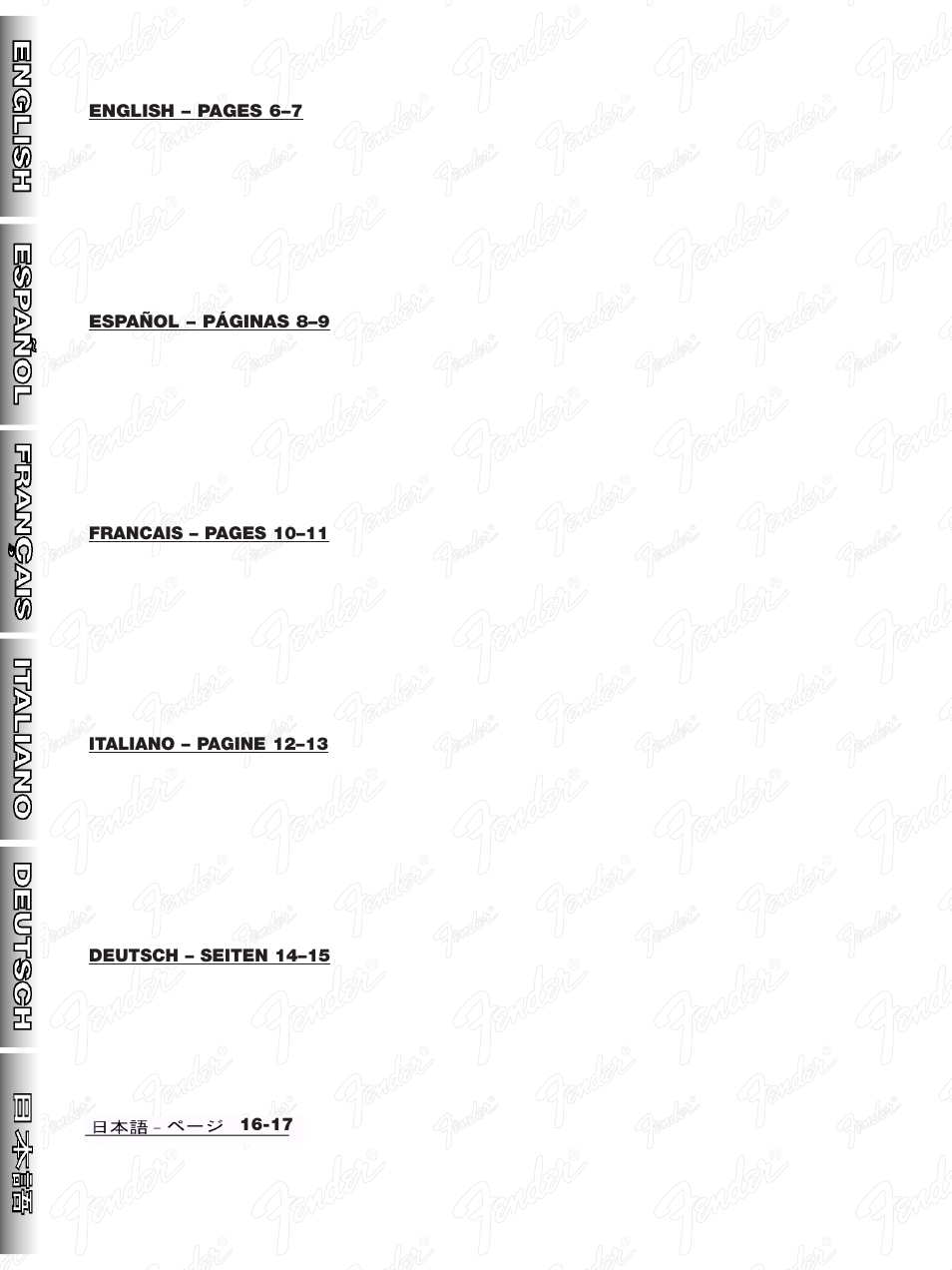 Fender Frontman 60B User Manual | Page 2 / 20