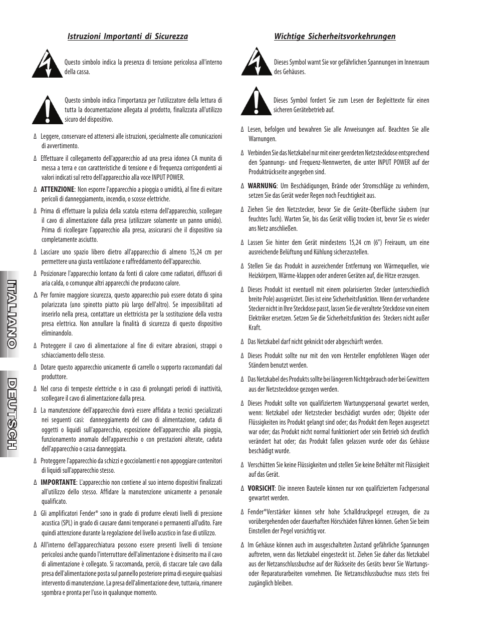 Fender Frontman 10G User Manual | Page 4 / 16