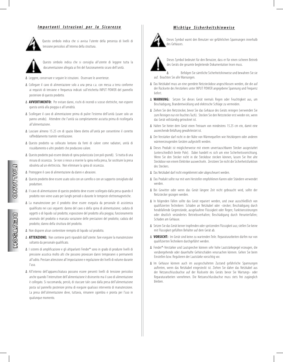 Fender Acoustasonic Ultralight User Manual | Page 4 / 28