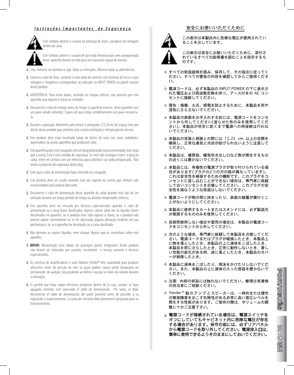 Fender Acoustasonic Ultralight User Manual | Page 5 / 28