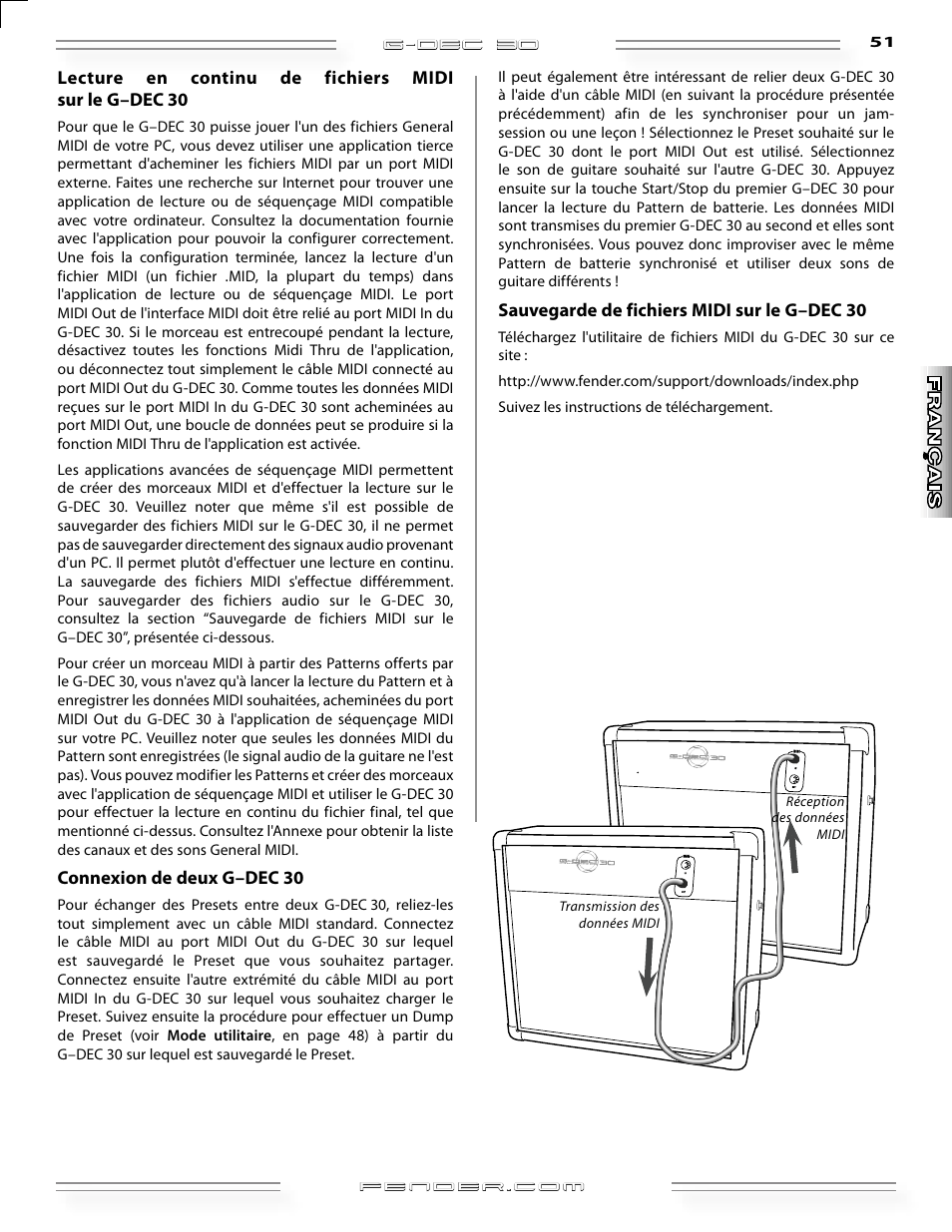 Fender G-DEC 30 User Manual | Page 51 / 128