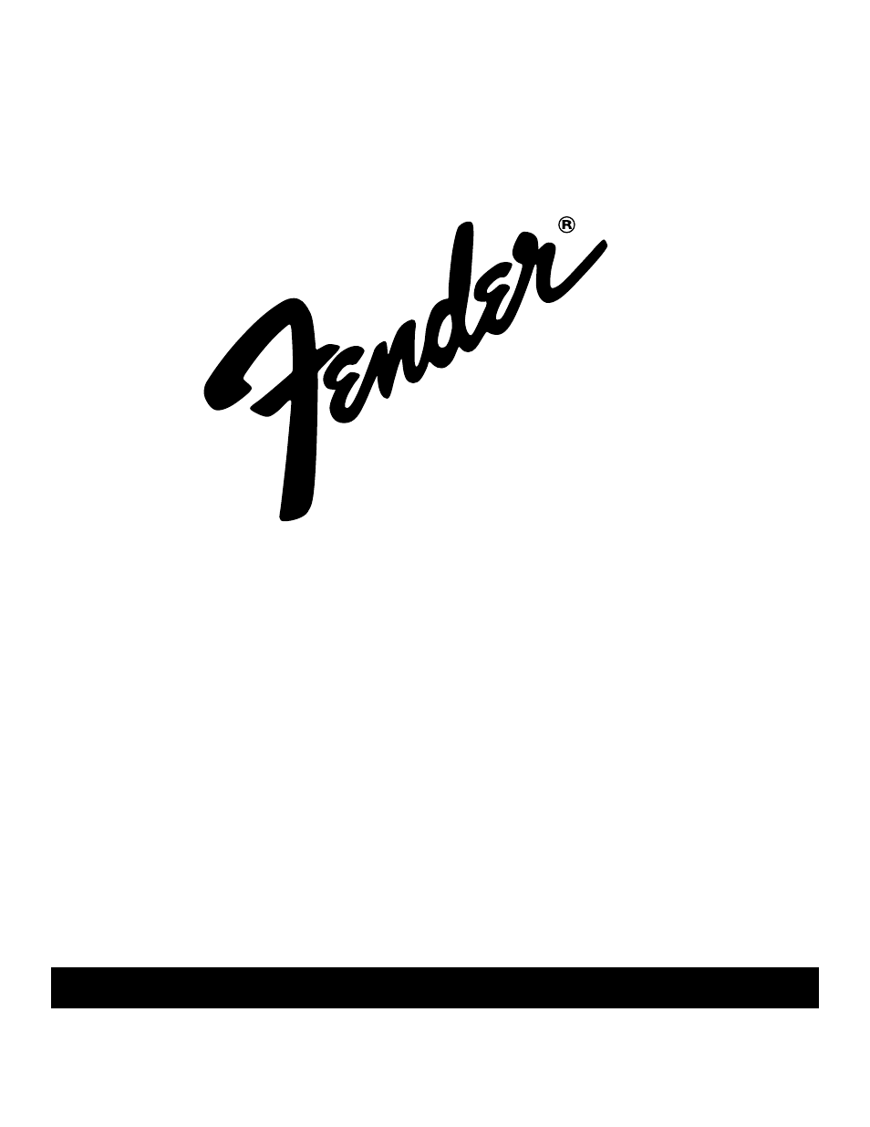 Fender KXR 100 User Manual | 6 pages