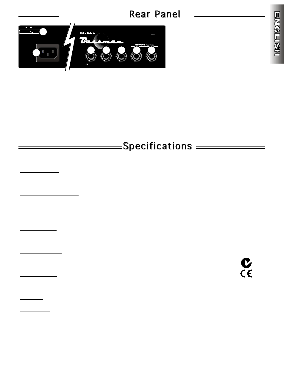 Fender Bassman 25 User Manual | Page 5 / 16