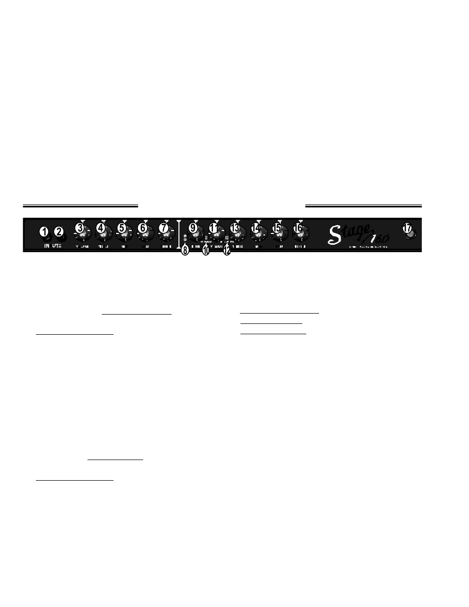 Fender Stage 160 User Manual | Page 4 / 16