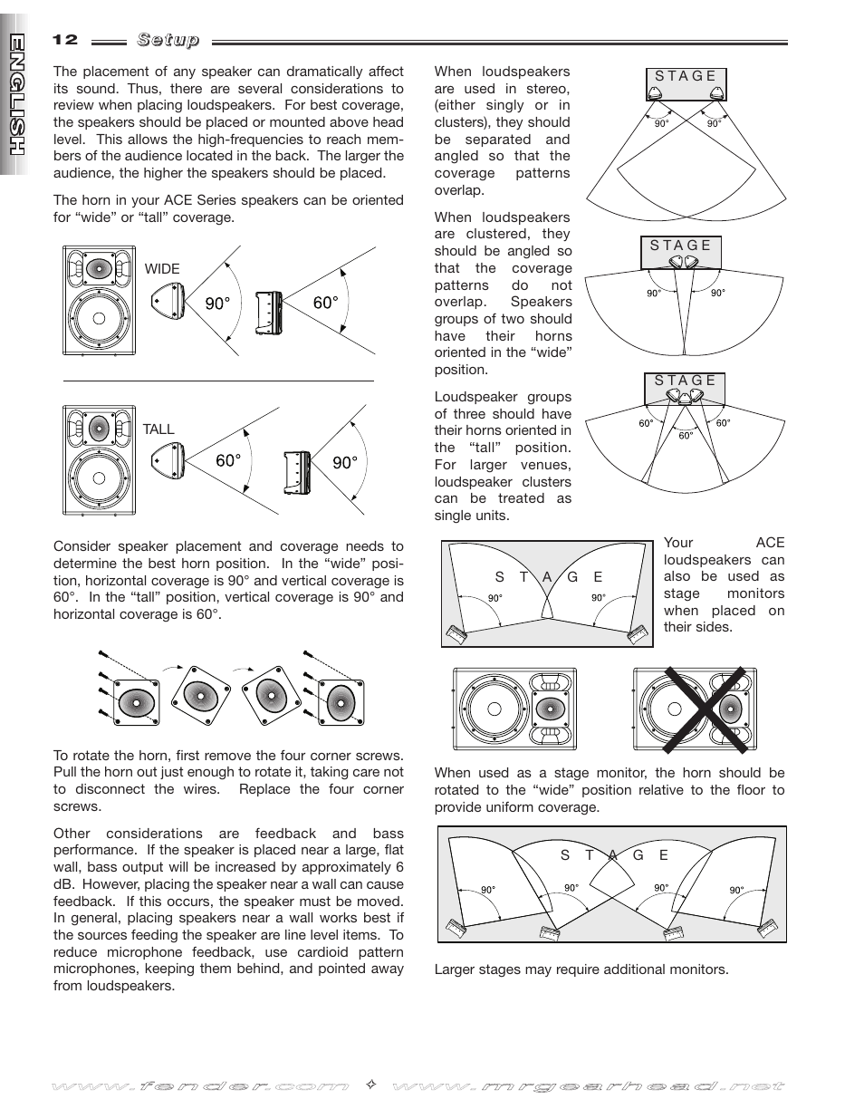 Fender ACE-1515 User Manual | Page 12 / 36