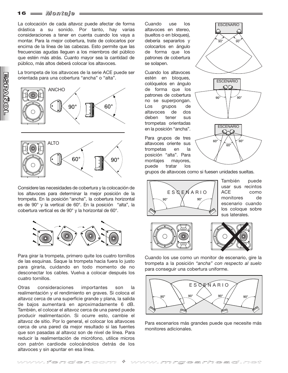 Fender ACE-1515 User Manual | Page 16 / 36