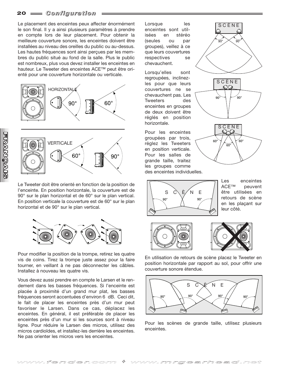 Fender ACE-1515 User Manual | Page 20 / 36