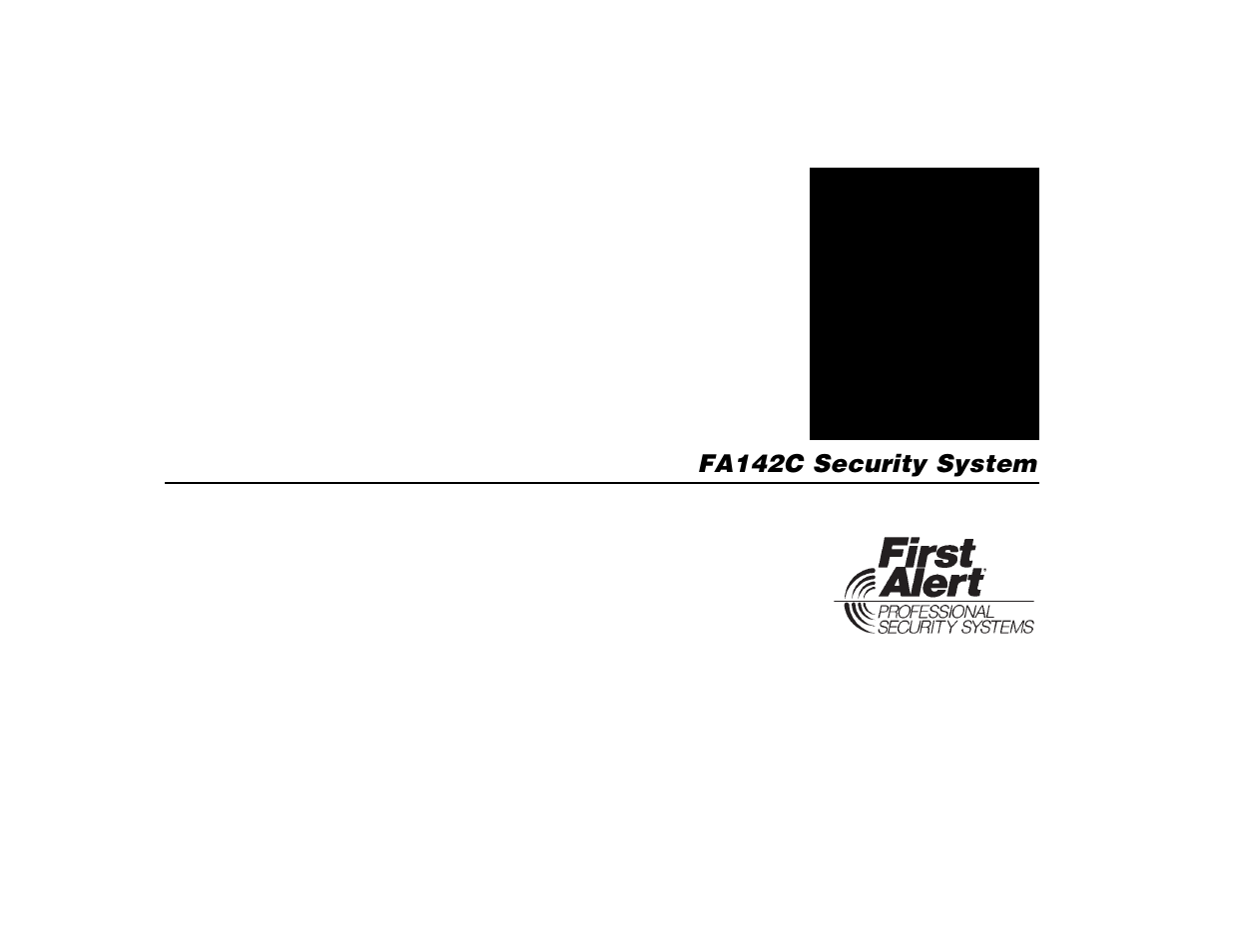 First Alert FA142C User Manual | 44 pages