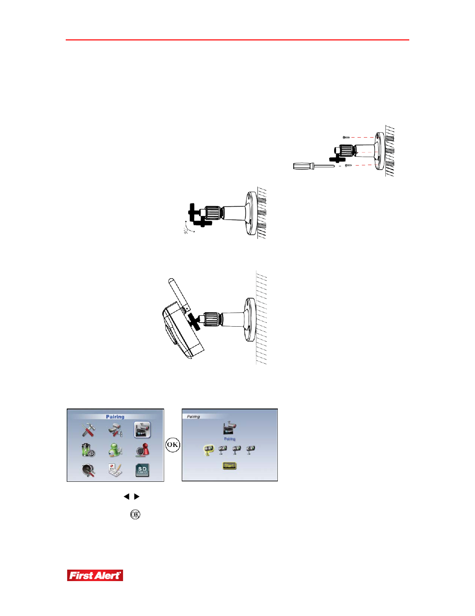 Pairing (using the dwb-740 family monitor), Dwb-740 | First Alert Family Monitor DWB-700 User Manual | Page 8 / 12