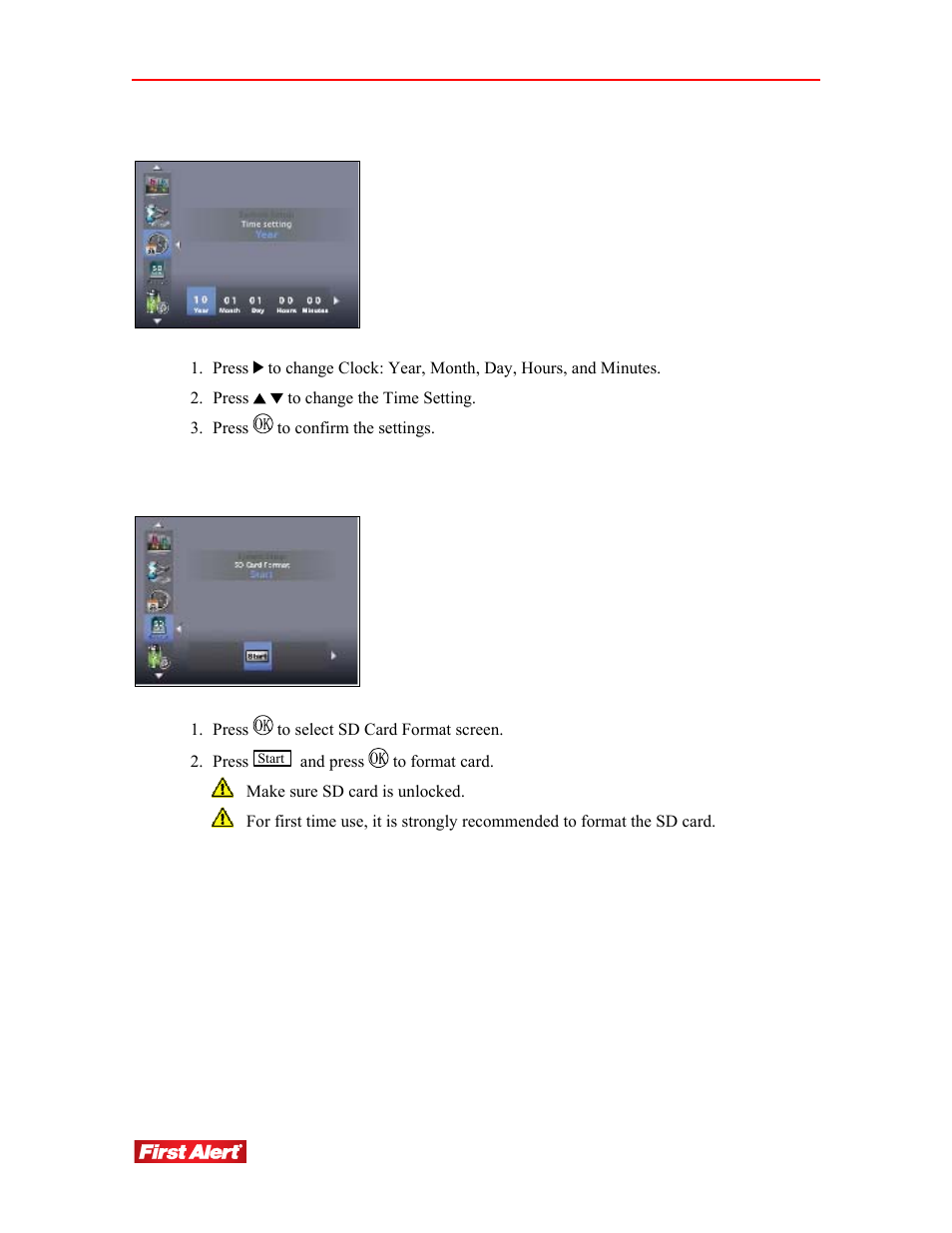 First Alert DW-702 User Manual | Page 20 / 28