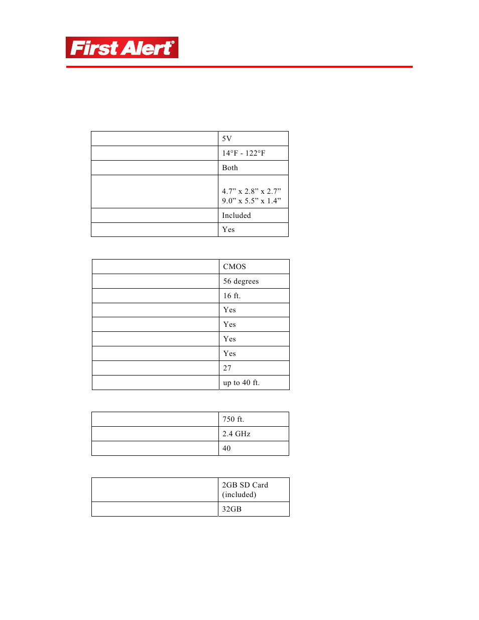 Technical information | First Alert DW-702 User Manual | Page 25 / 28