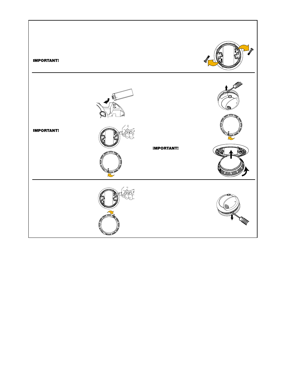 Optional locking features | First Alert SMOKE AND FIRE ALARM User Manual | Page 3 / 7